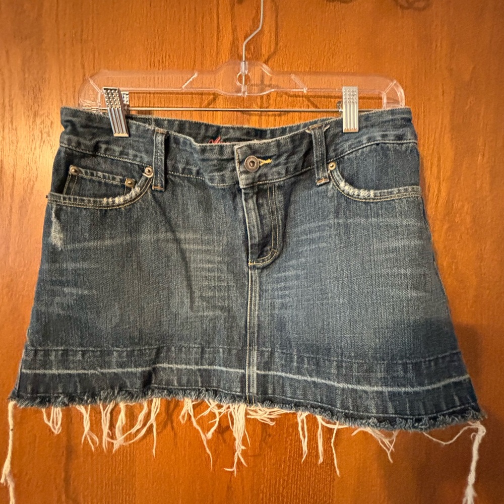 American Eagle Outfitters Blue Denim Mini Skirt